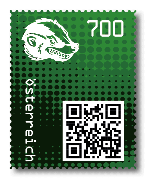 Crypto stamp 2 3573qr