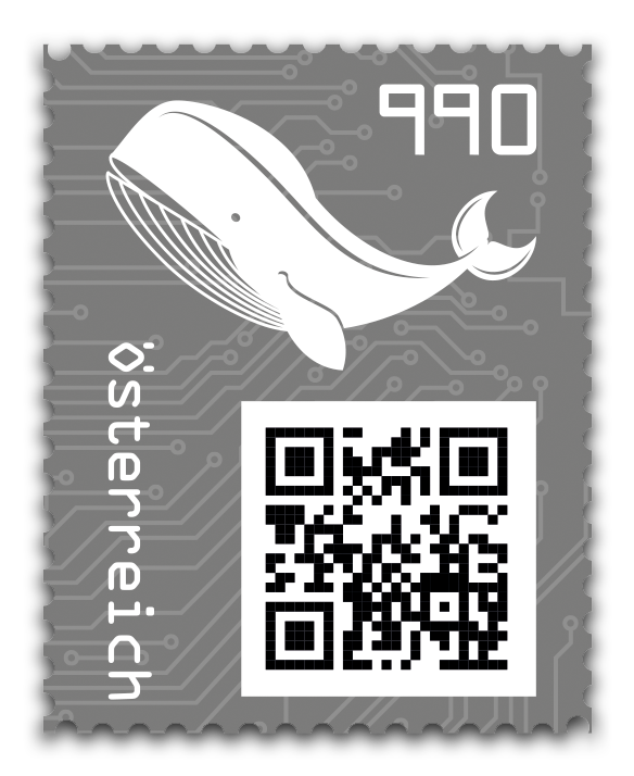 Österreichische Post AG - Crypto stamp 3.0 - Crypto stamp 3 2Mcrti - NFT # 99995