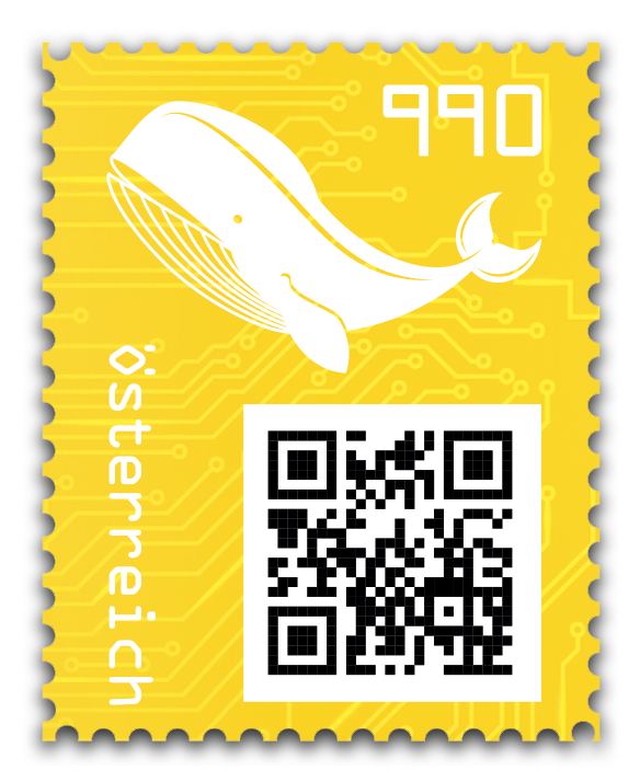 Österreichische Post AG - Crypto stamp 3.0 - Crypto stamp 3 6KQRrD - NFT # 6