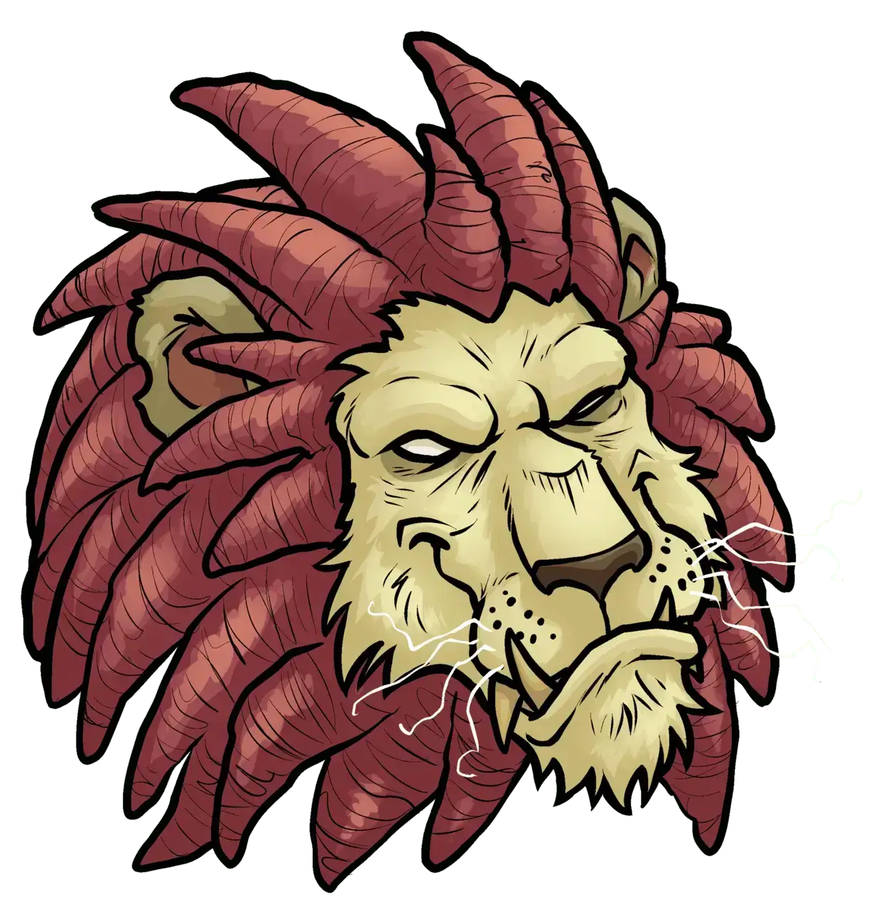 Rex Leo character stamp